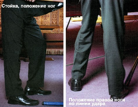 Положение ног