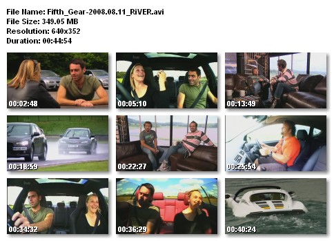 Ронни О'Салливан в программе Fifth Gear (Пятая Передача)