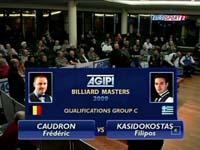 3-х бортный карамболь 2009. Kasidokostas Filipos - Caudron Frederic